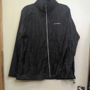 Columbia Black Windbreaker Jacket